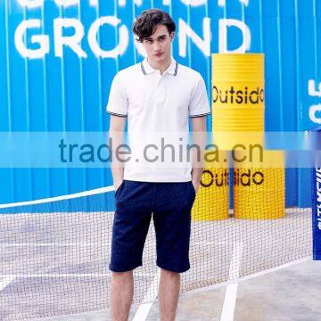 2017 New Design 100% Cotton Customer Logo Hot Sale High Quality Polo Shirt