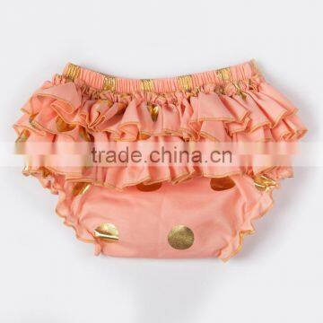 2016 Wholesale New Arrival Baby Bloomers Ruffle Pants Baby Diapers Wholesale photo-2