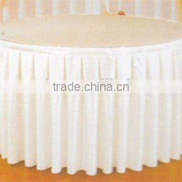 Latest Fashion Satin Table Skirt photo-3