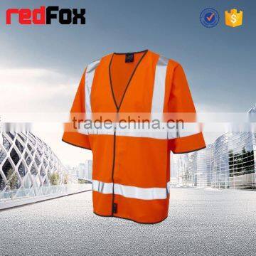 With Pocket High Visibility Reflective el Safety Vest photo-6