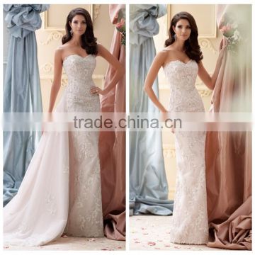 the latest model lace vintage backless a-line wedding dress