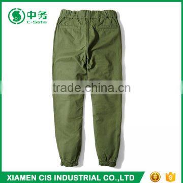 2017 New Fashion Long Style Pure Cotton Track Pants Mens Blank Jogger Pants photo-4