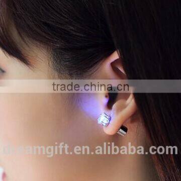Wholesale Crystal Lighting LED Ear Stud New Ear Nail