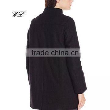 Custom Winter Plain Wool Utility Hooded Coat and Jacket photo-3
