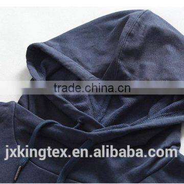 Factory Direct Price Slim Fit 280 Grams French Terry Hoodies Bulk Pull Over Side Pocket Contrast Hoody photo-2