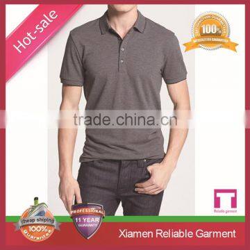 2016 Cheap High Quality Stylish Polo t Shirt Men Wholesale in China photo-2