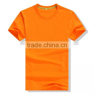 design custom fashion high quality printing O-neck men's t-shirts garment