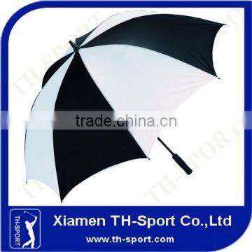 Tough double fabric golf umbrella