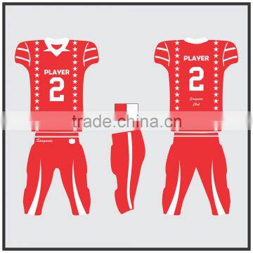 New Season AFU Jersey, Football Club Team Football Uniforms, High Quality Sports Wear for American Football photo-5