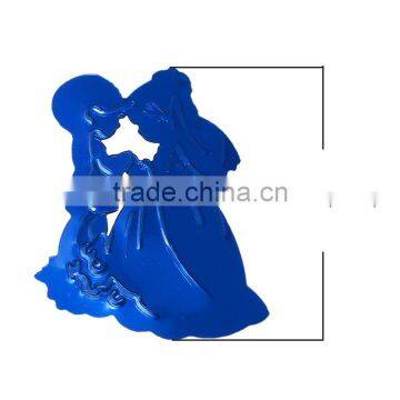 PVC Confetti Party Decoration Wedding Bride and Groom At Random photo-2
