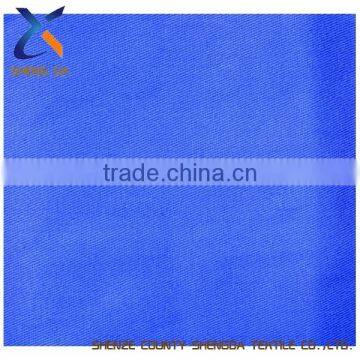 High Quality T/C 80*20 120*60 58/59" Dyed Twill Fabric For Garment