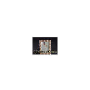 Sell PF1021  pearl crystal  photo frame  picture frame  Metal frame