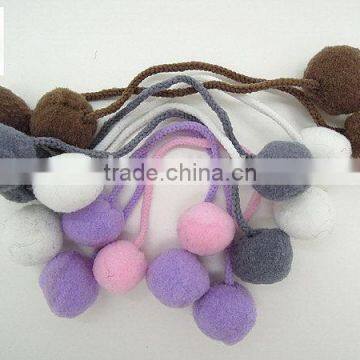 Top quality new arrival pompom for thermocol decoration