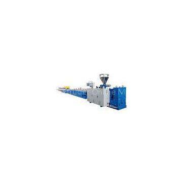 PP , PE , PVC WPC deck wood or composite production line / Plastic extruder