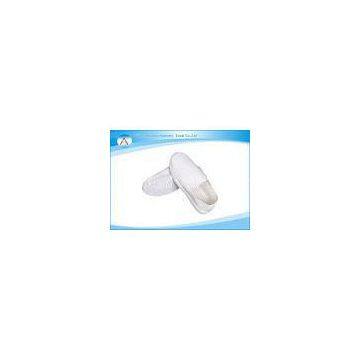 Leather Vamp PVC Outsole Hospital Footwear , Female Nurse Shoes With Heels