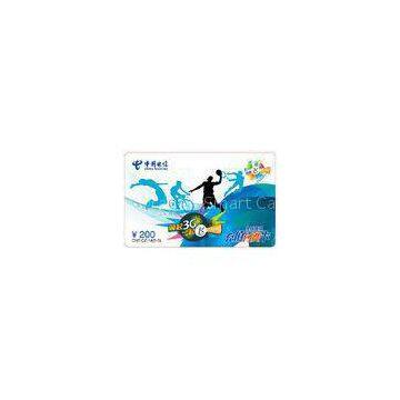 CR80 1-in-1 Telecom Phone Cards Standard Paper Recharge Scratch Card 86 x 54mm