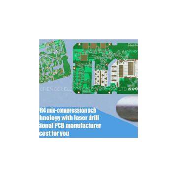 FR4 Rogers Multilayer Mix Stack up PCB Boards