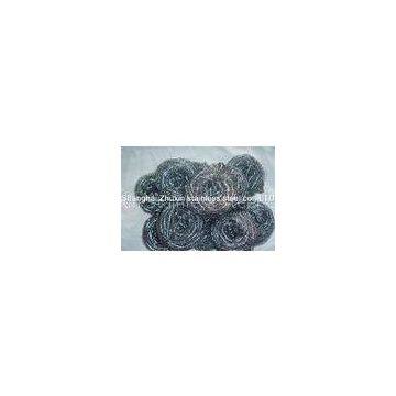 410 Stainless steel mesh scrubber pads , galvanized Stainless Steel Clean Ball