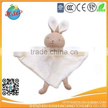 Embroidery Soft Rabbit Animal Blanket