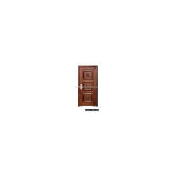 Steel-wood Armoured Door