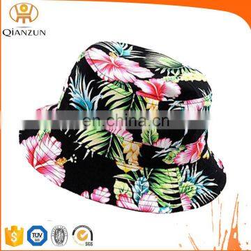 Blank Floral Cotton Bucket Hat Boonie Bucket Hats/caps photo-2