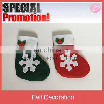 Wholesale Christmas Sock style Silverware Holders