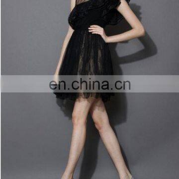 High quality best sell mid length elegant sleeveless women dresses