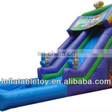 2014 New Tiger Inflatable Water Slide With Pool