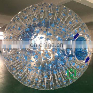 Hit hight quality 100% PVC/TPU inflatable zorb ball giant human size hamster ball grass ball for sale for commercial