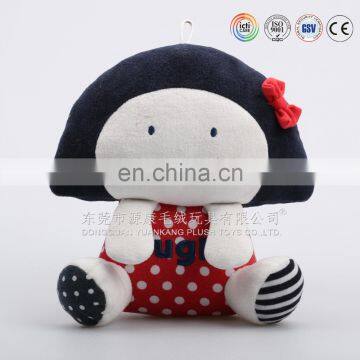 ICTI Fabric Handmake Custom China Cloth Cheap Stuffed Rag Toy Plush Doll