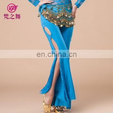 Sexy nice lace crystal professional belly dance pants K-4015#