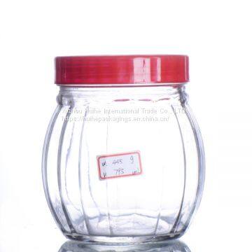 GLASS STORAGE JAR