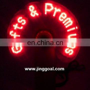 LED flashing fan