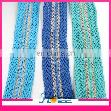 Fashion Braided Jute Cord Jute Webbing Rope for Shoe Bag and Garment photo-4