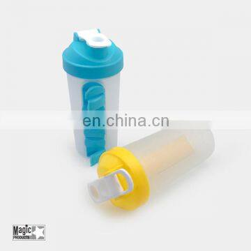 7 days Portable Plastic Pill Bottle Pill Cup