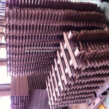 wood plastic synthetic decorative garden outdoor WPC fencing