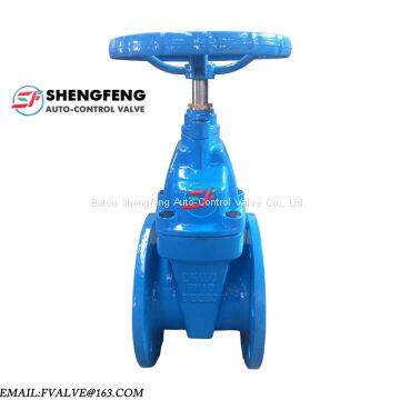 DIN3202 F4 DN50 Cast iron EPDM water gate valve