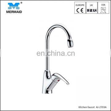 Wall Mounted Bridge Kitchen Taps With Double Lever Kitchen Mixer Faucet photo-6