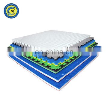 interlocking rubber flooring tile eva foam taekwondo gym mat