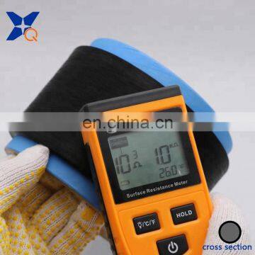 Black Carbon Inside Conductive Nylon Filaments 60D/9F Cross Section Outer Ring Type Anti-static Yarn-XTAA200 photo-4