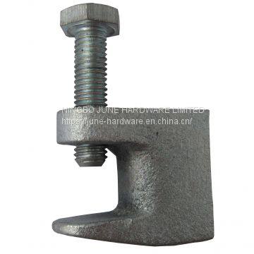 Galvanized iron beam clamp