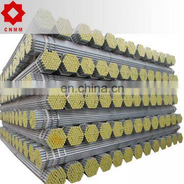 carbon pre galvanized welded steel round ms unit weight of pipe