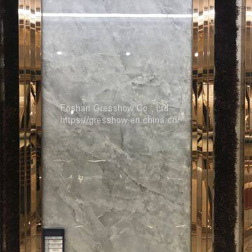 24x48in Marble Like Grey Unglazed Porcelain Tile