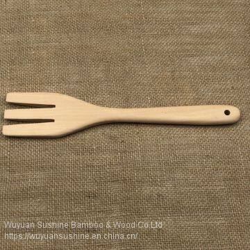 Wooden Food Turner and Spatula,Made of Chinese Cherry photo-5
