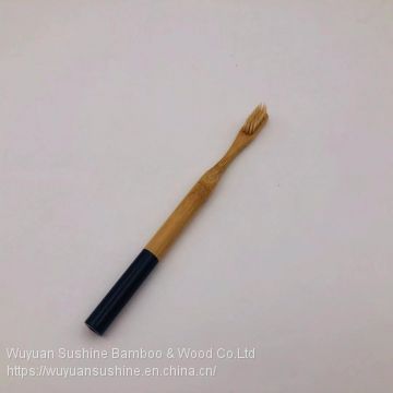 Reusable Toothbrush,Made of Bamboo,19 cm Long