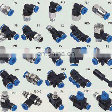 Ningbo manufactory First Choice push fittings pneumatic fittings