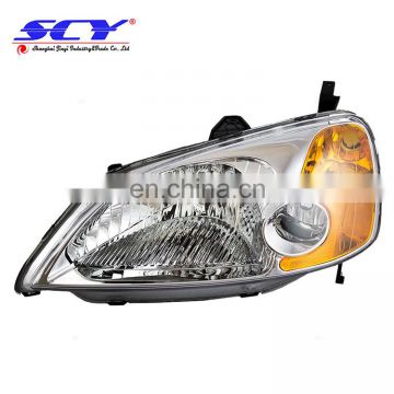 Auto Head Lamp Assembly Suitable for Honda Civic 2001-2003 33151S5AA01 HO2502116 20595000 1590506