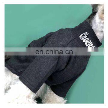 Dog Base Shirt Spring Hoodie High Collar Inner Clothing Corgi Teddy Schnauzer Pomeranian Pet Clothing