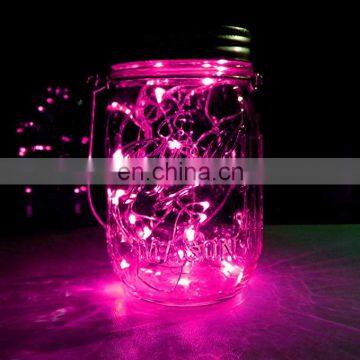 2M 20 LEDs Button Battery Operated Mini LED Silver Wire String Fairy Lights photo-4