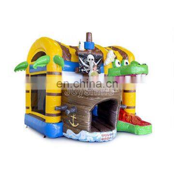 Pirate Ship Inflatable Bouncy Jumping Bounce House Children Inflatable Bouncer Castle For Sale